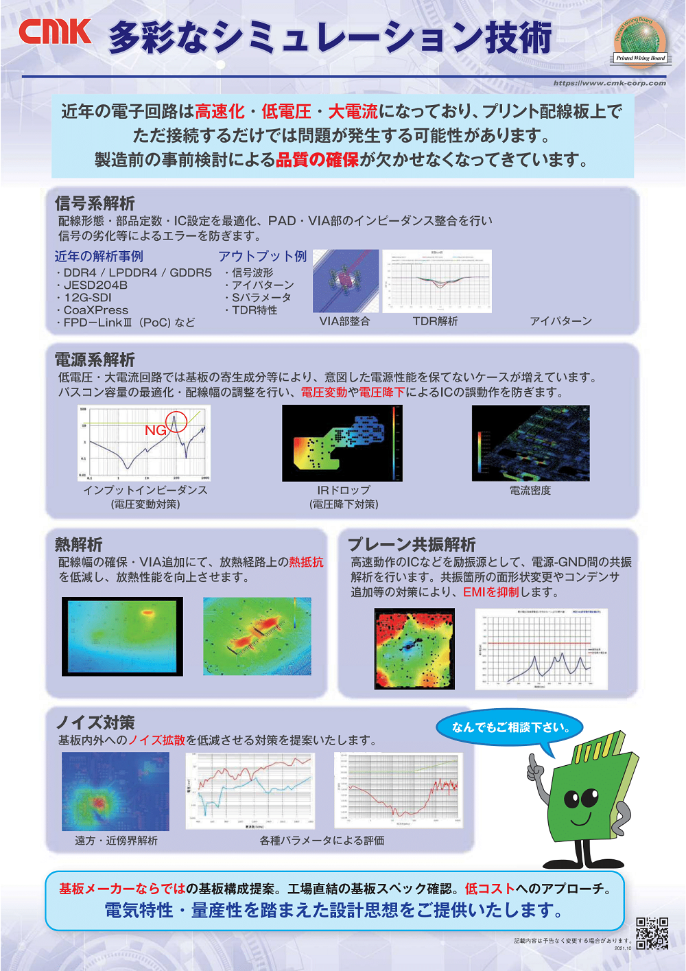 Various simulations